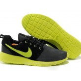 Nike Roshe Run Chaussure pour Homme Noir Gris Nike Rosh Run Homme Running Shoes