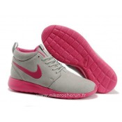 Nike Roshe Run Mid Chaussure pour Femme Loup Nike Roshe Run Running France