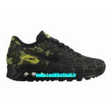 Nike Roshe Run pour Femme Dark Grise Jaune Citron Roshe Run Flower Factory Merignac