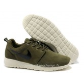 Nike Roshe Run pour Homme Vert Dearm Roshe Run Mid Chaussures Montante