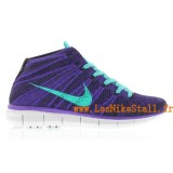 Nike Roshe Run pour Homme Dark Bleu Orange Mesh Roshe Run Woven Chaussure Montante
